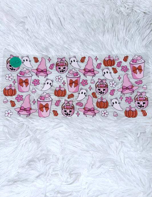 B122. Candy Baskets, Ghosts and Coffee Halloween