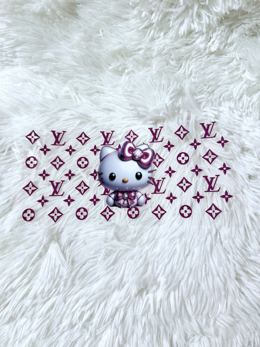 B29. Pink Hello Kitty L&V Designer