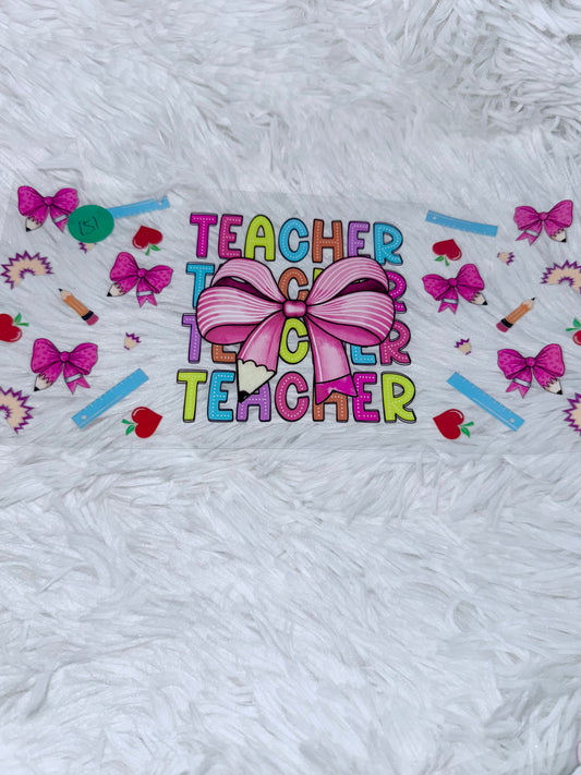B151. Colorful Bow Teacher