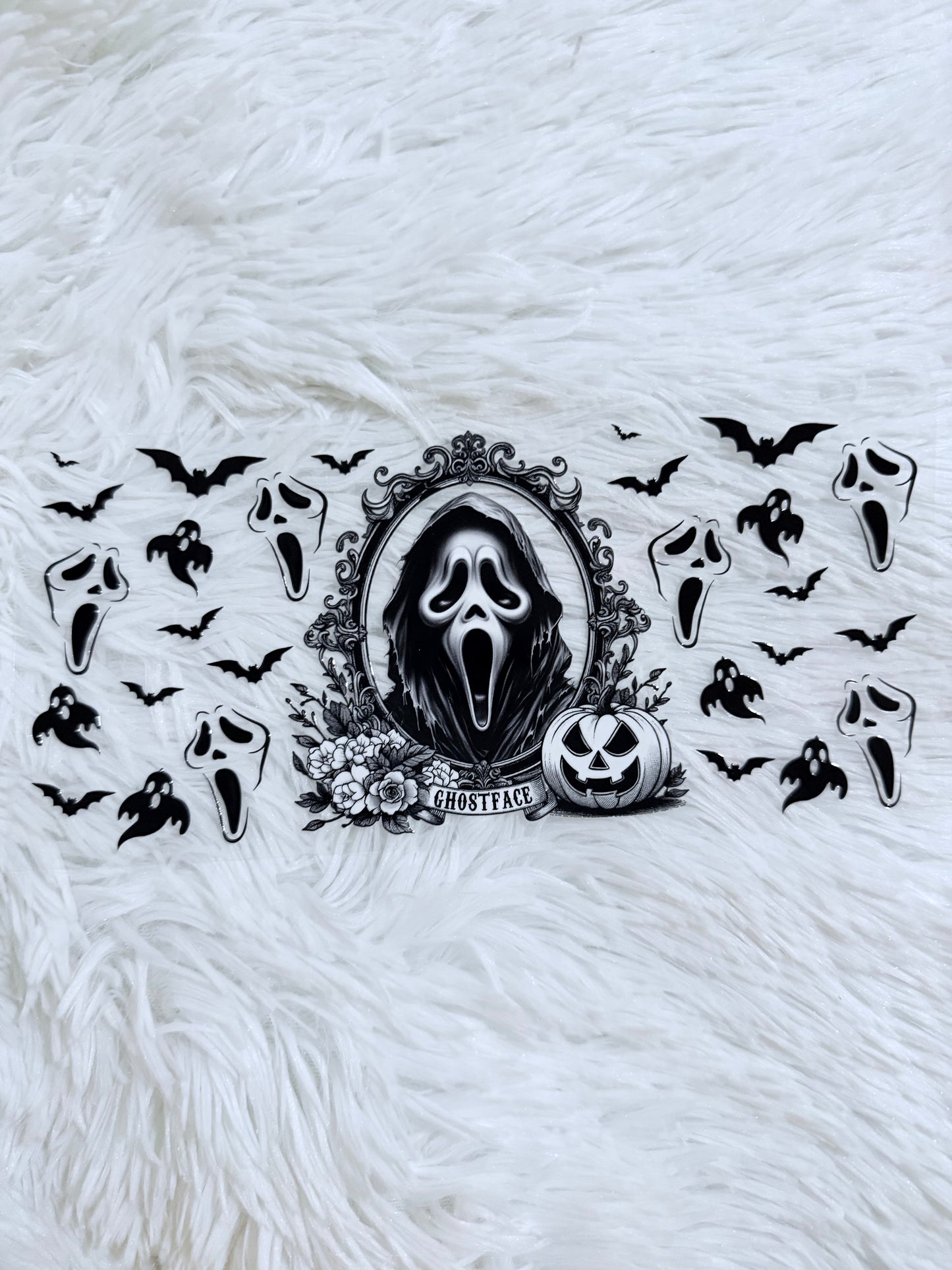 B104. Scary Ghostface Bat