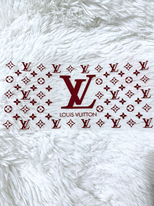 W35. Brown Big L&V Wrap