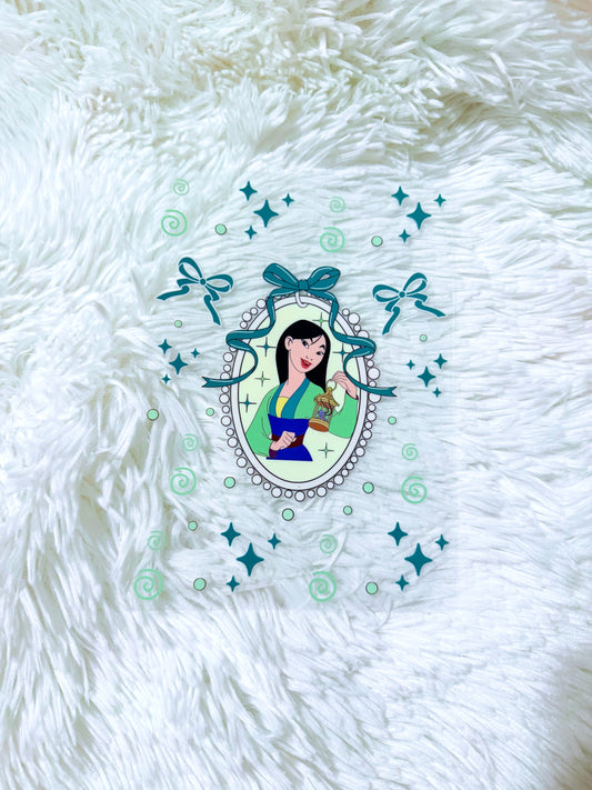 B55. Mulan Princess Mirror Ribbons