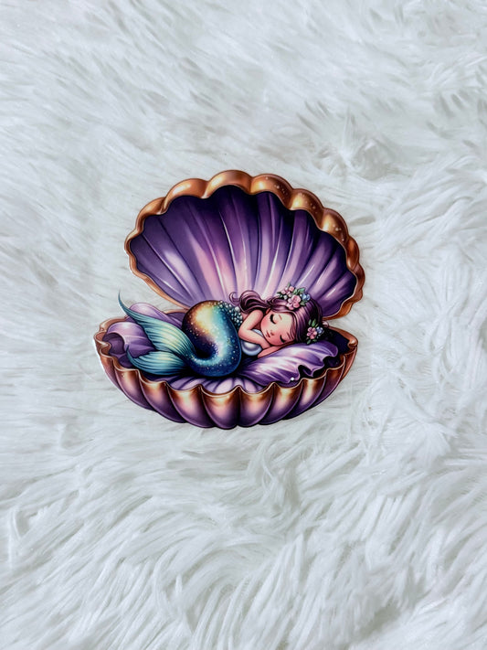 D27. Purple Shell Mermaid