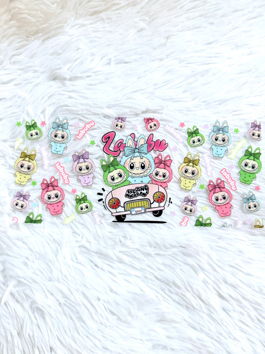 B97. Car Pastel Labubus