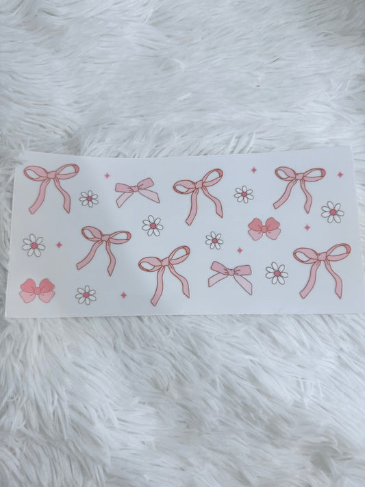 B51. Pink Bows & Flowers