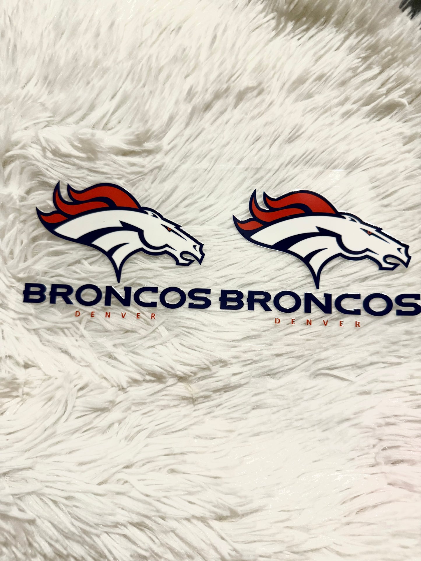 W173. Broncos Football NFL Tumbler Wrap