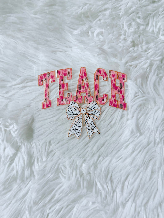 D7. TEACH Leopard Bow