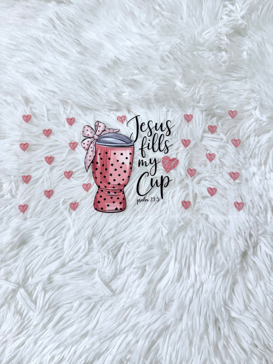 B23. Pink Jesus Fills my Cup Faith