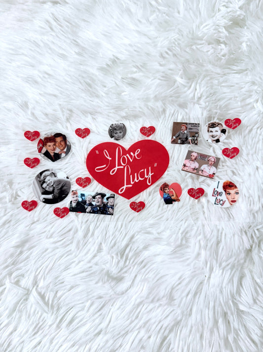 B18. Red Heart Love Lucy