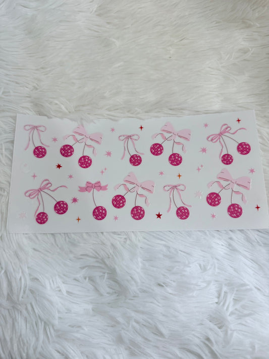 B46. Pink Disco Bows