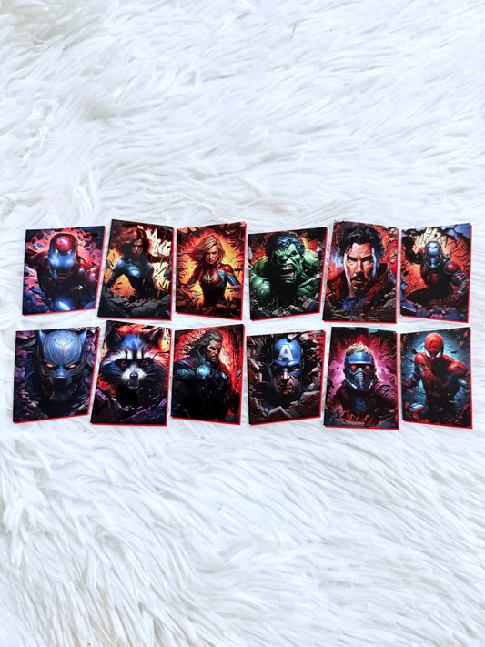 W48. Mix Super Hero Cards