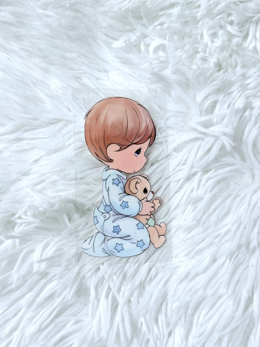 D6. Boy Precious Moment Bear