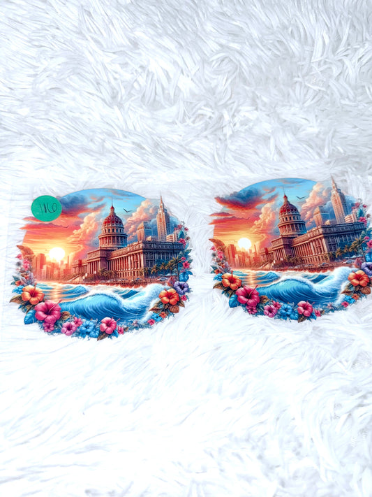 B116. Beachy Skyscraper White House