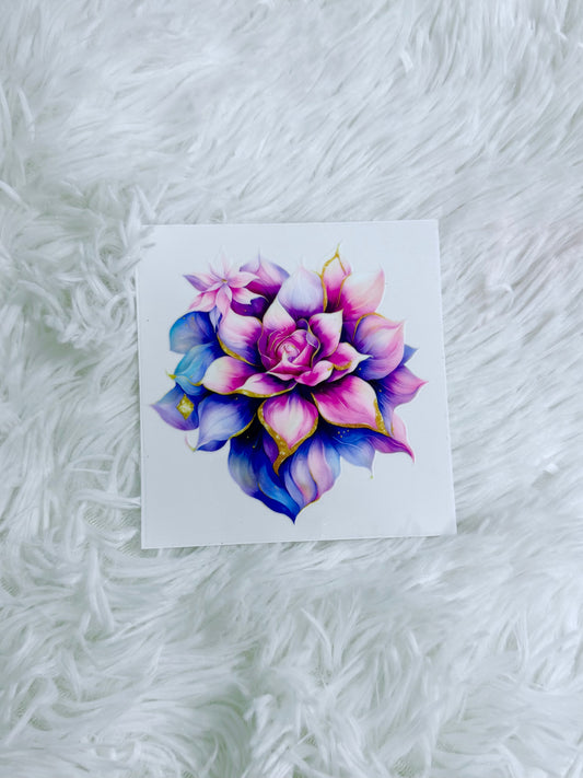 D42. Blossom Pink Purple Flower