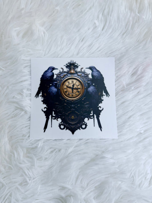 D45. Black Bird Clock