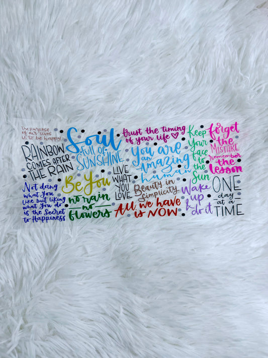 W23. Affirmations Be You