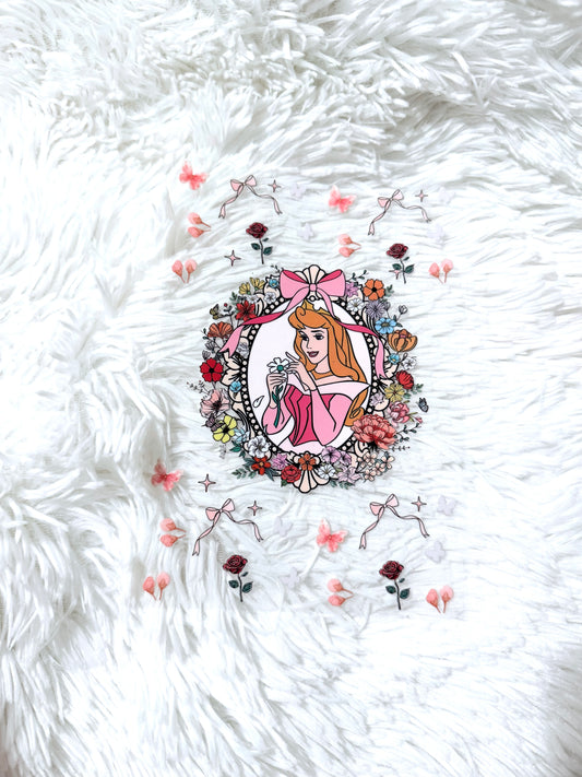 B70. Aurora Princess Mirror Flowers