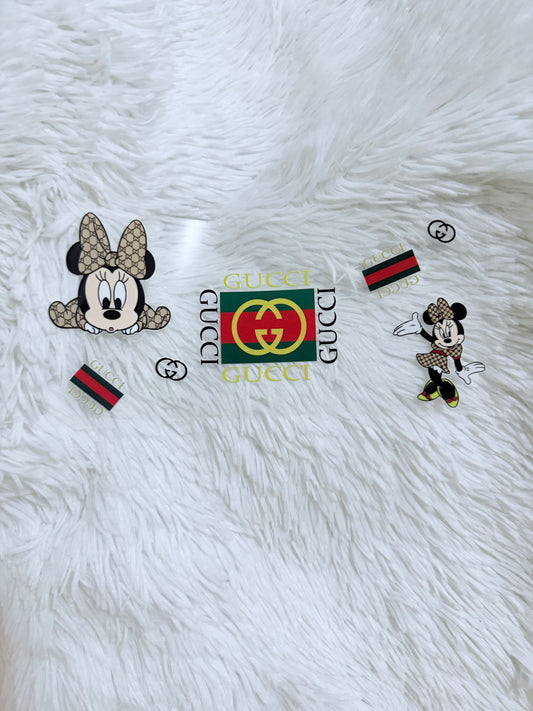 B82. Guccie Minnie Print