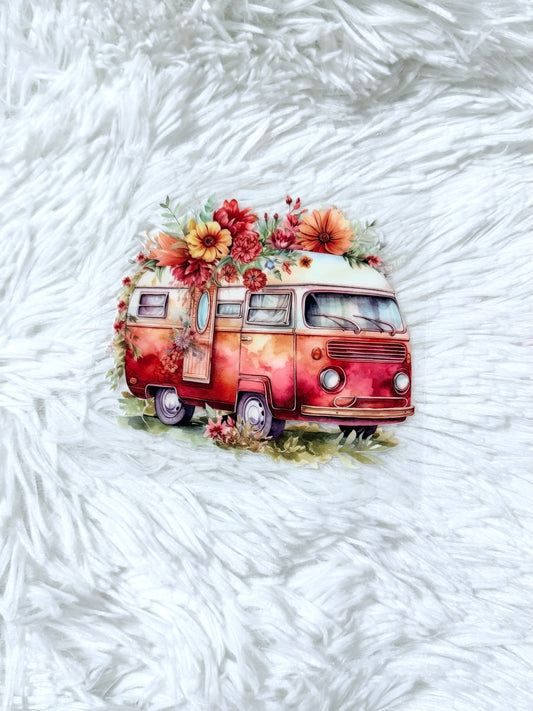 D60. Flower Boho Camper Van