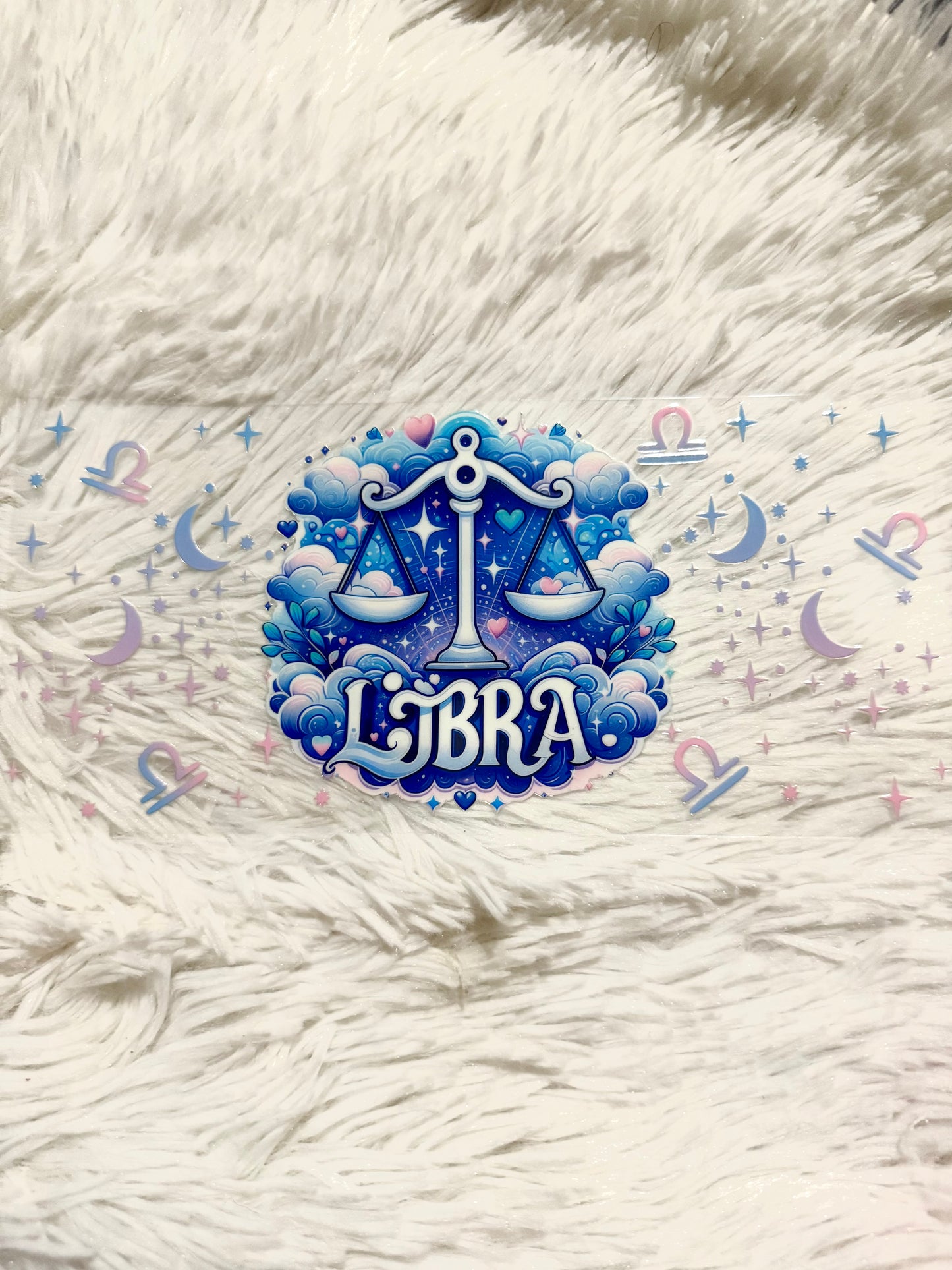 W148. Libra Splash Zodiac Tumbler Wrap