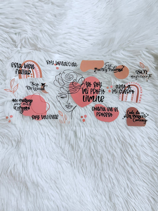 B77. Affirmation in Spanish Boho