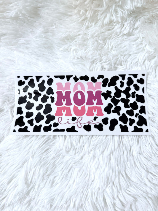 W3. Leopard Pink Mom Life