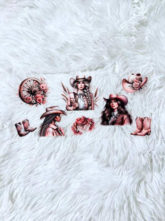 B8. 3 Cowgirls & Boots