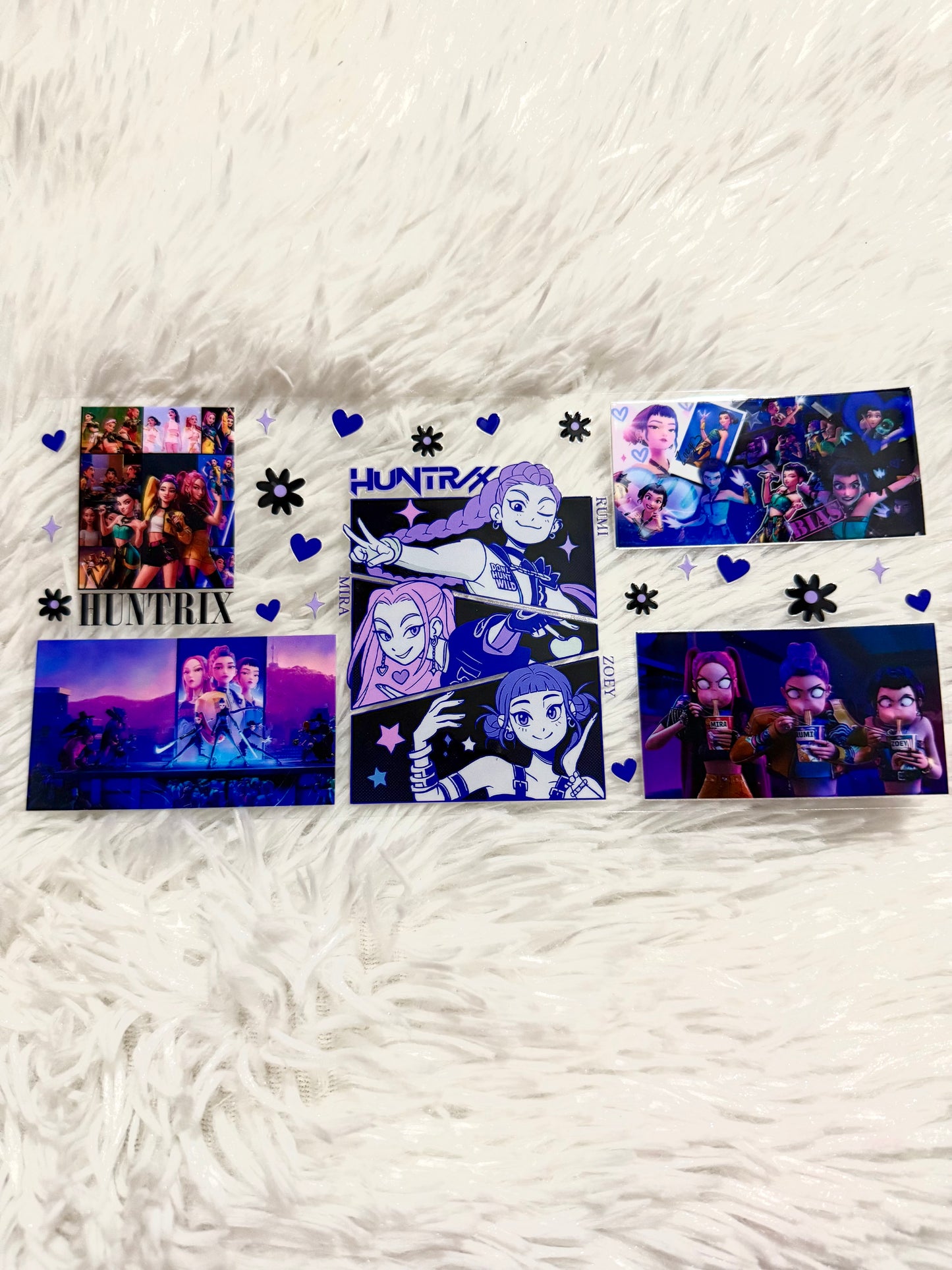 W86. Hunter X Purple Tumbler Wrap