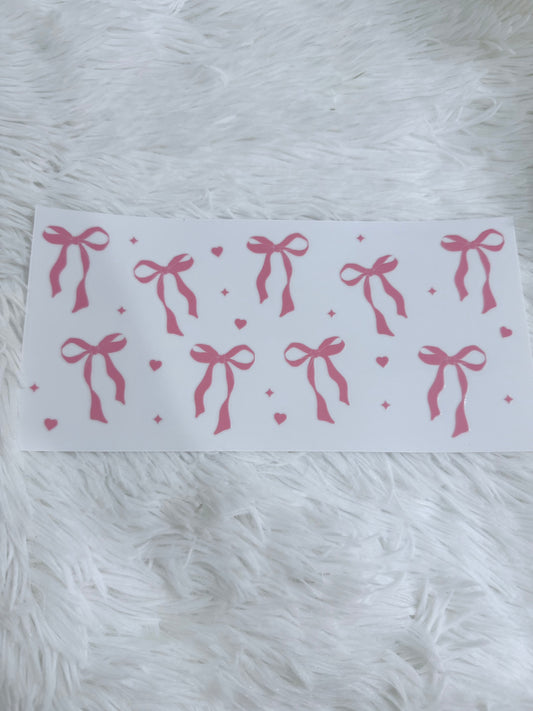 B49. Pink Bows and Hearts