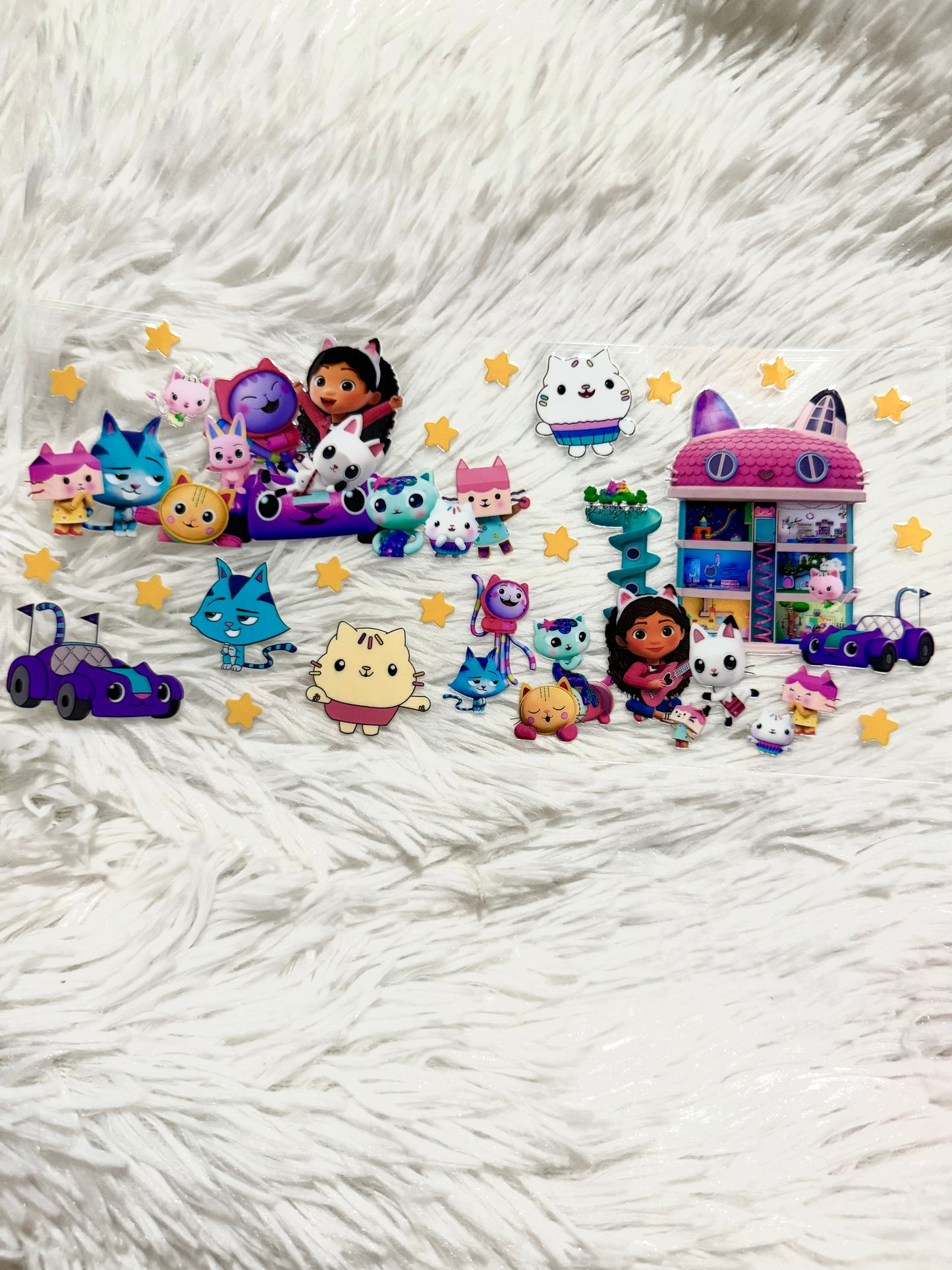 W169. Doll House Friends Tumbler Wrap