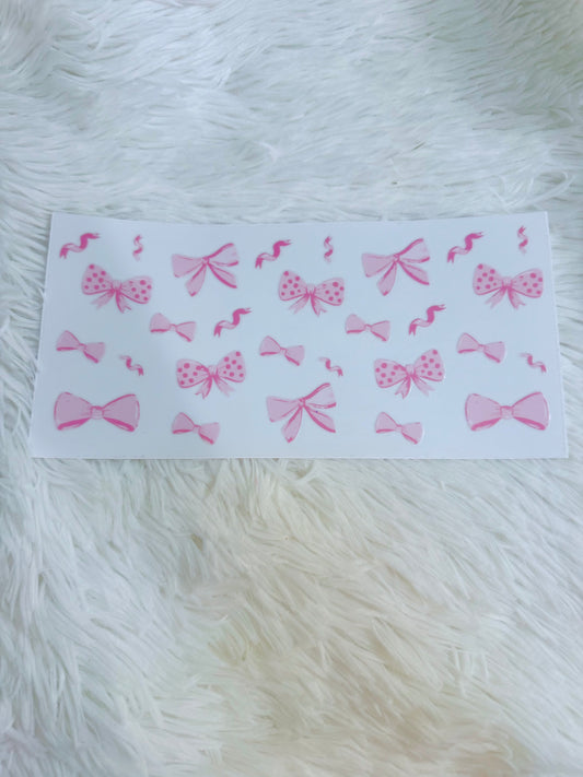 B52. Pink Bows & Ribbons