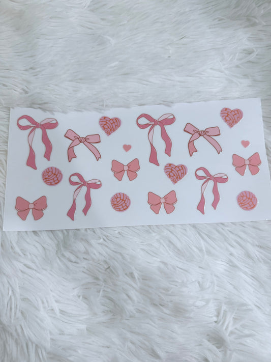 B50. Pink Bows and Conchas