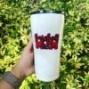 Baseball Tumbler Stainless Steel Tumbler Personalize It By Belle