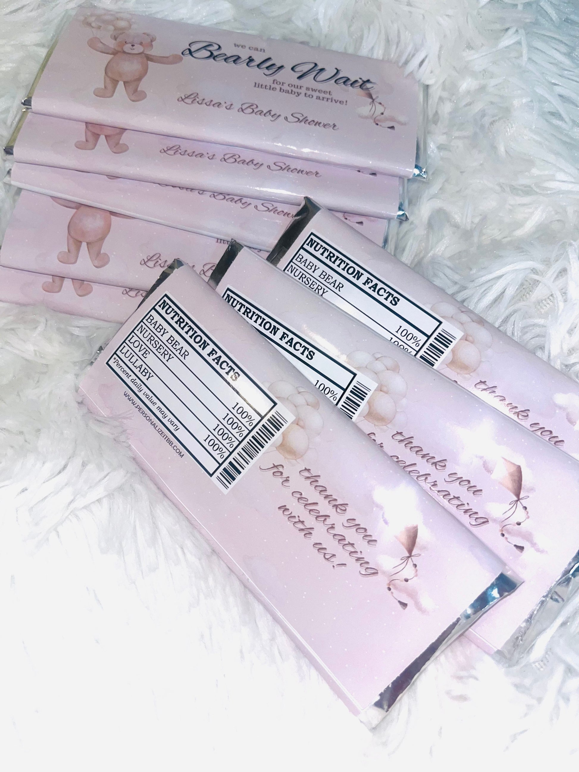 Bearly Wait Baby Shower Hershey (8) Personalize It By Bel