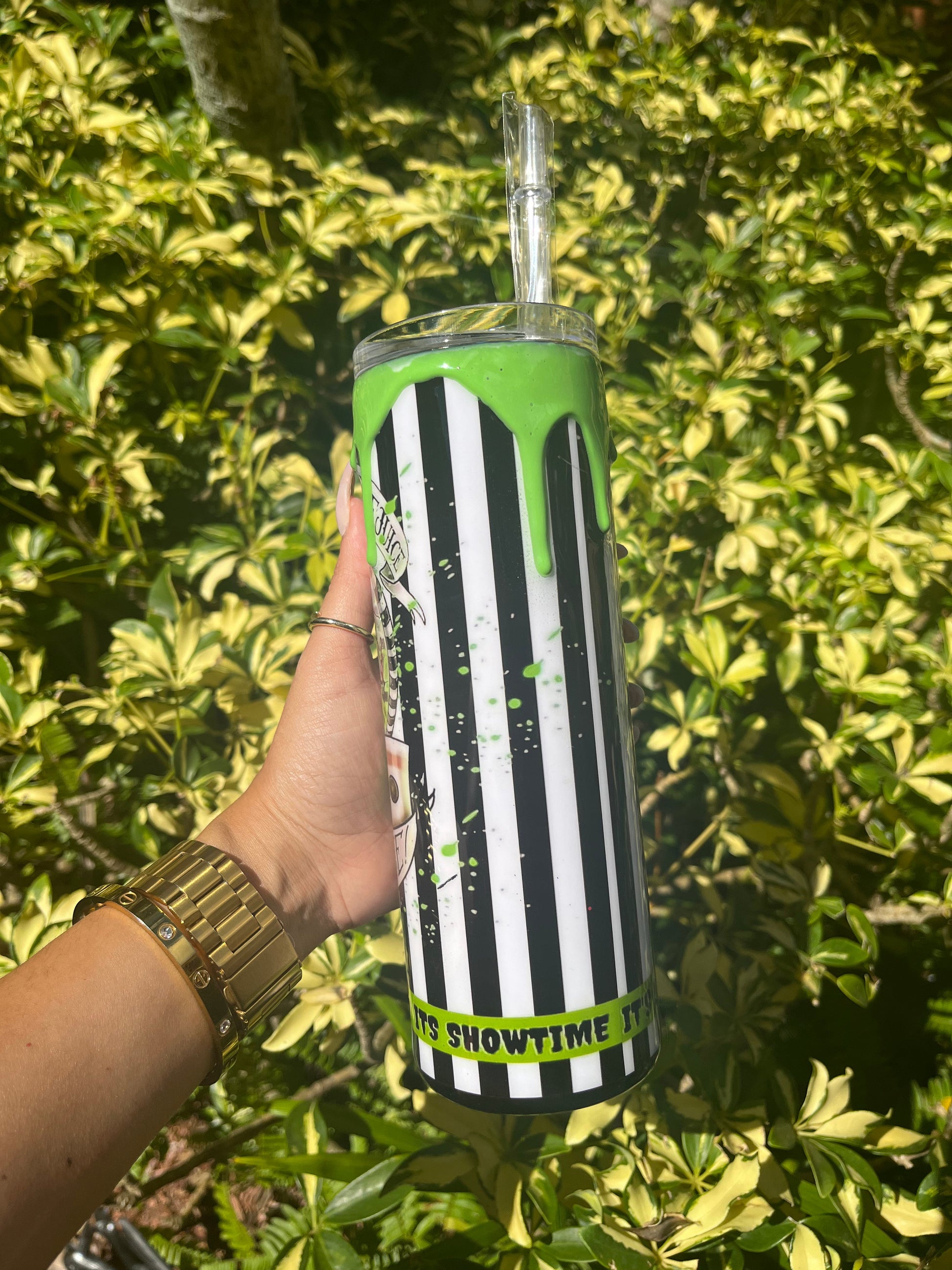 Beetlejuice Inspired Tumber Stainless Steel Tumbler Personalize It By Belle