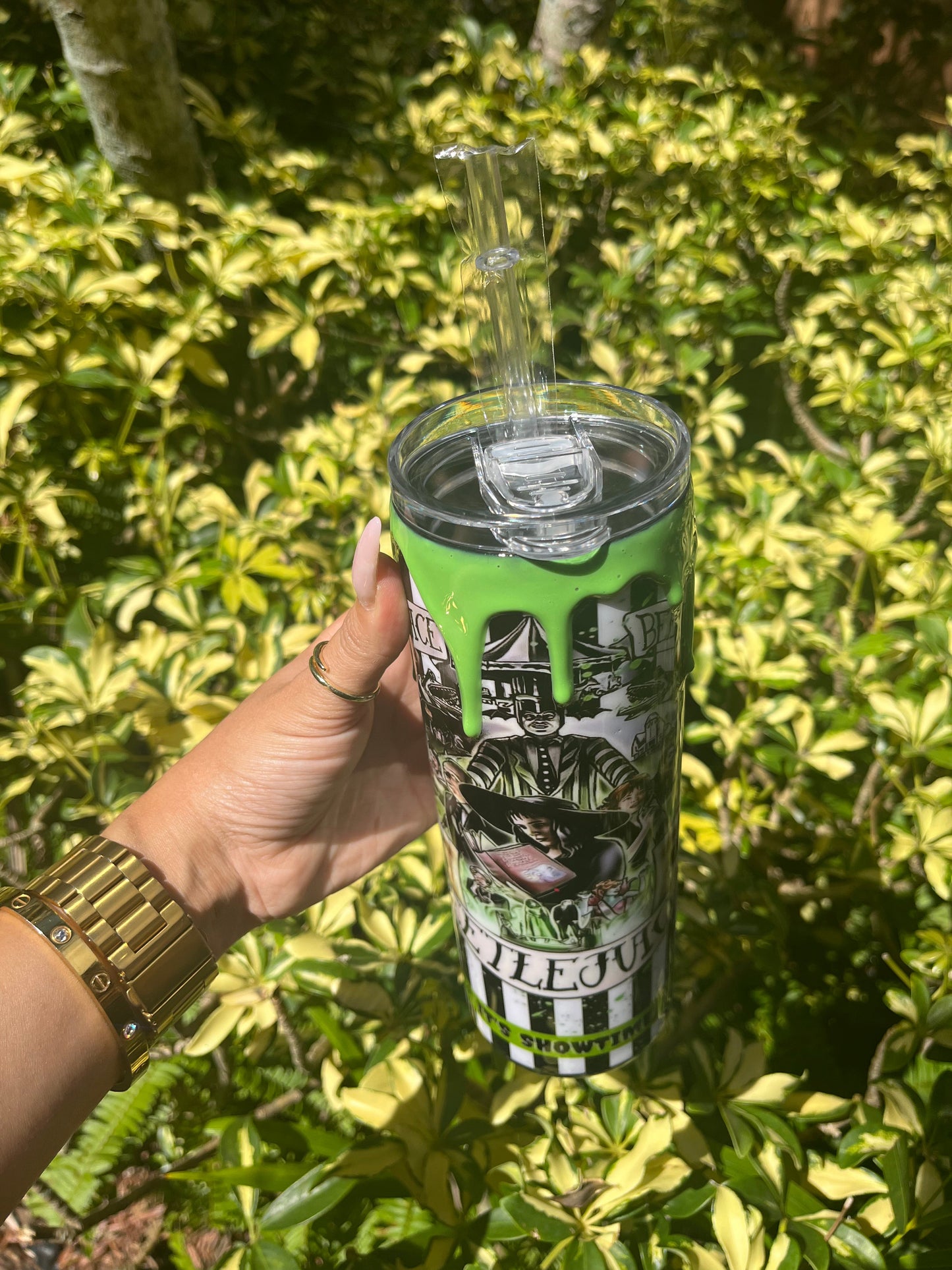 Beetlejuice Inspired Tumber Stainless Steel Tumbler Personalize It By Belle