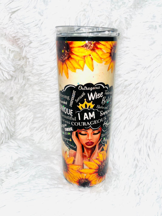 Bible Queen Affirmations Stainless Tumbler Stainless Steel Tumbler Personalize It By Belle