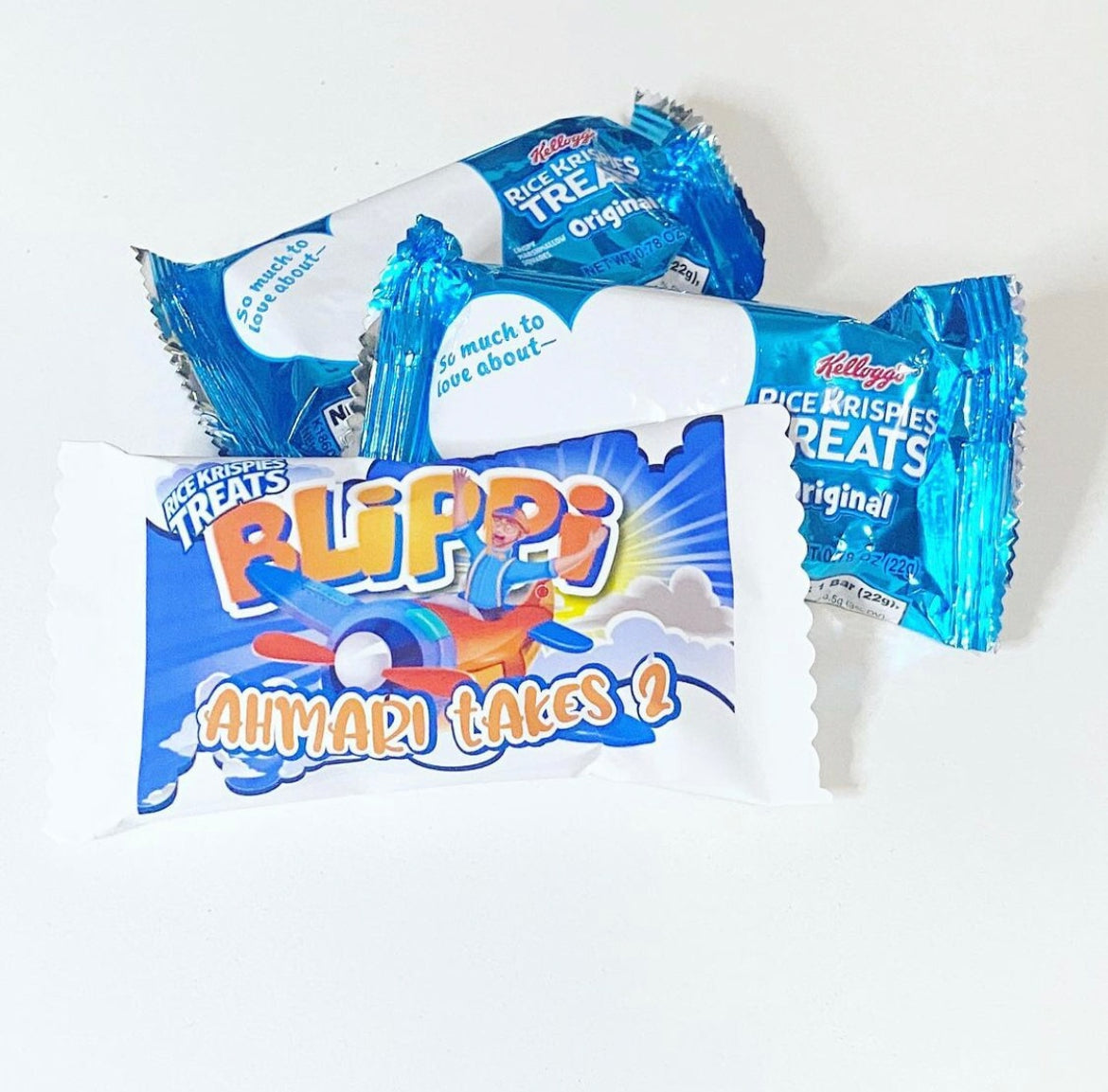 BLIPPI Inspired Party Treats (12) Party Supplies Personalize It By Belle, LLC