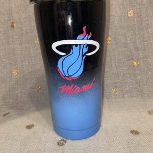 Blue Heat Tumbler Stainless Steel Tumbler Personalize It By Belle