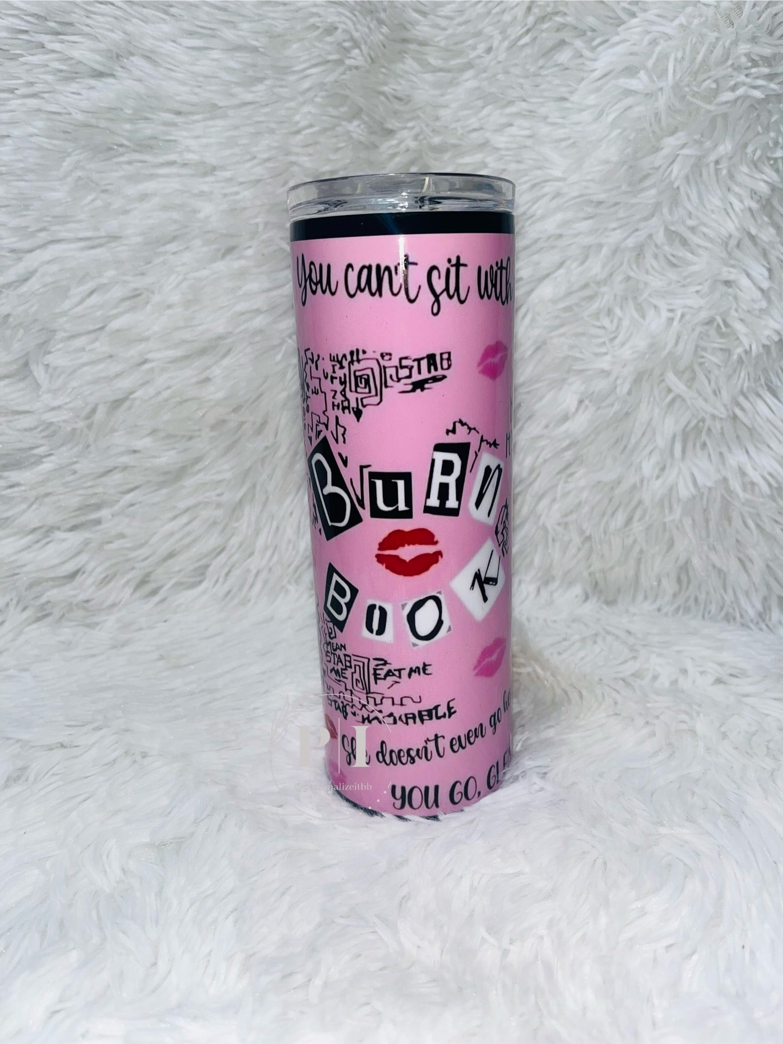 Burn Book Tumbler Stainless Steel Tumbler Personalize It By Belle