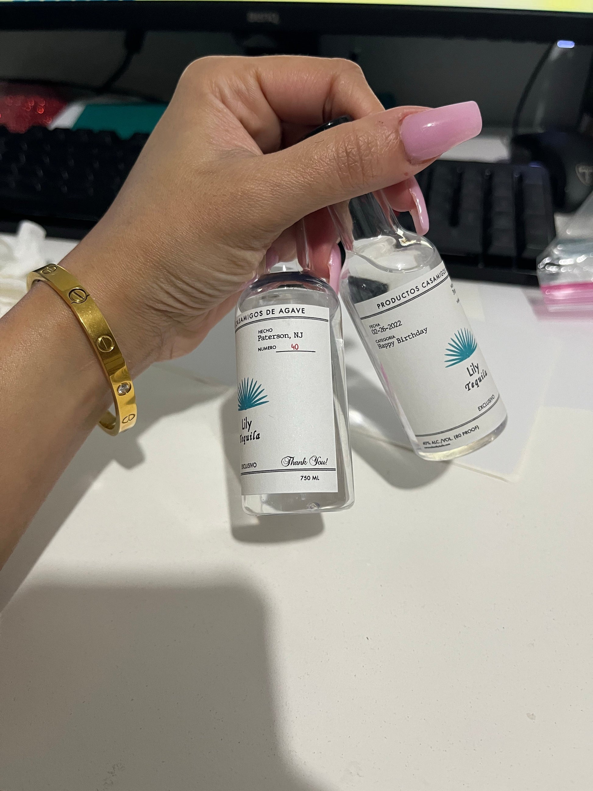 Casamigos Party Favor Bottles (24) Party Supplies Personalize It By Belle, LLC