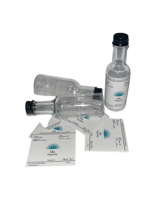 Casamigos Party Favor Bottles (24) Party Supplies Personalize It By Belle, LLC