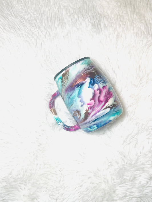 Coffee Marble Tumbler Stainless Steel Tumbler Personalize It By Belle