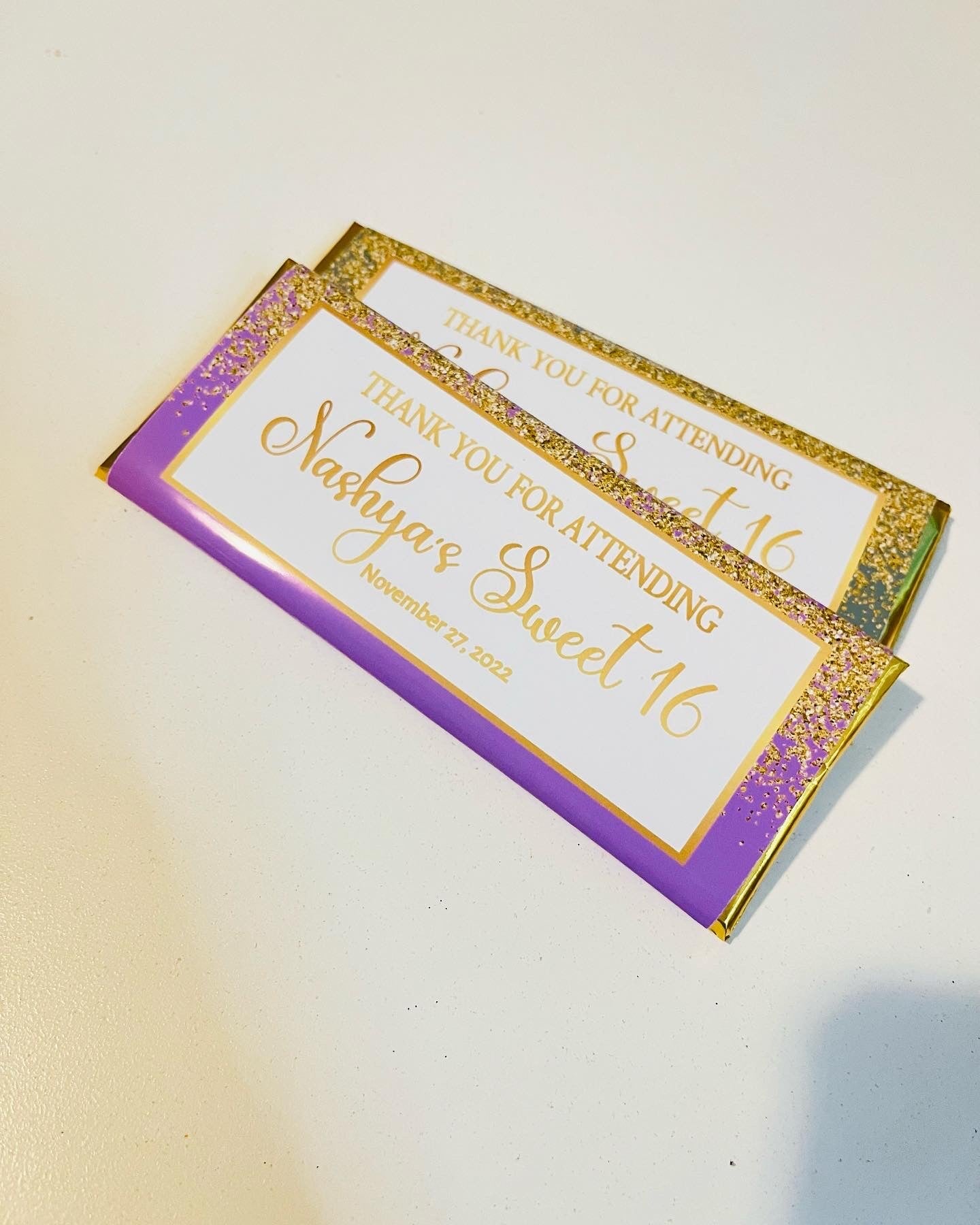 Custom HERSHEY Party Labels (12) Party Supplies Personalize It By Belle, LLC