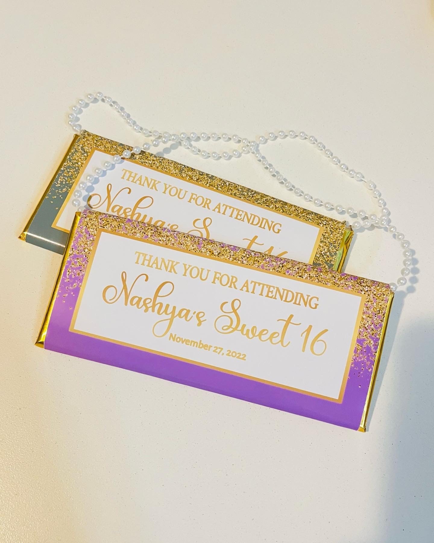 Custom HERSHEY Party Labels (12) Party Supplies Personalize It By Belle, LLC