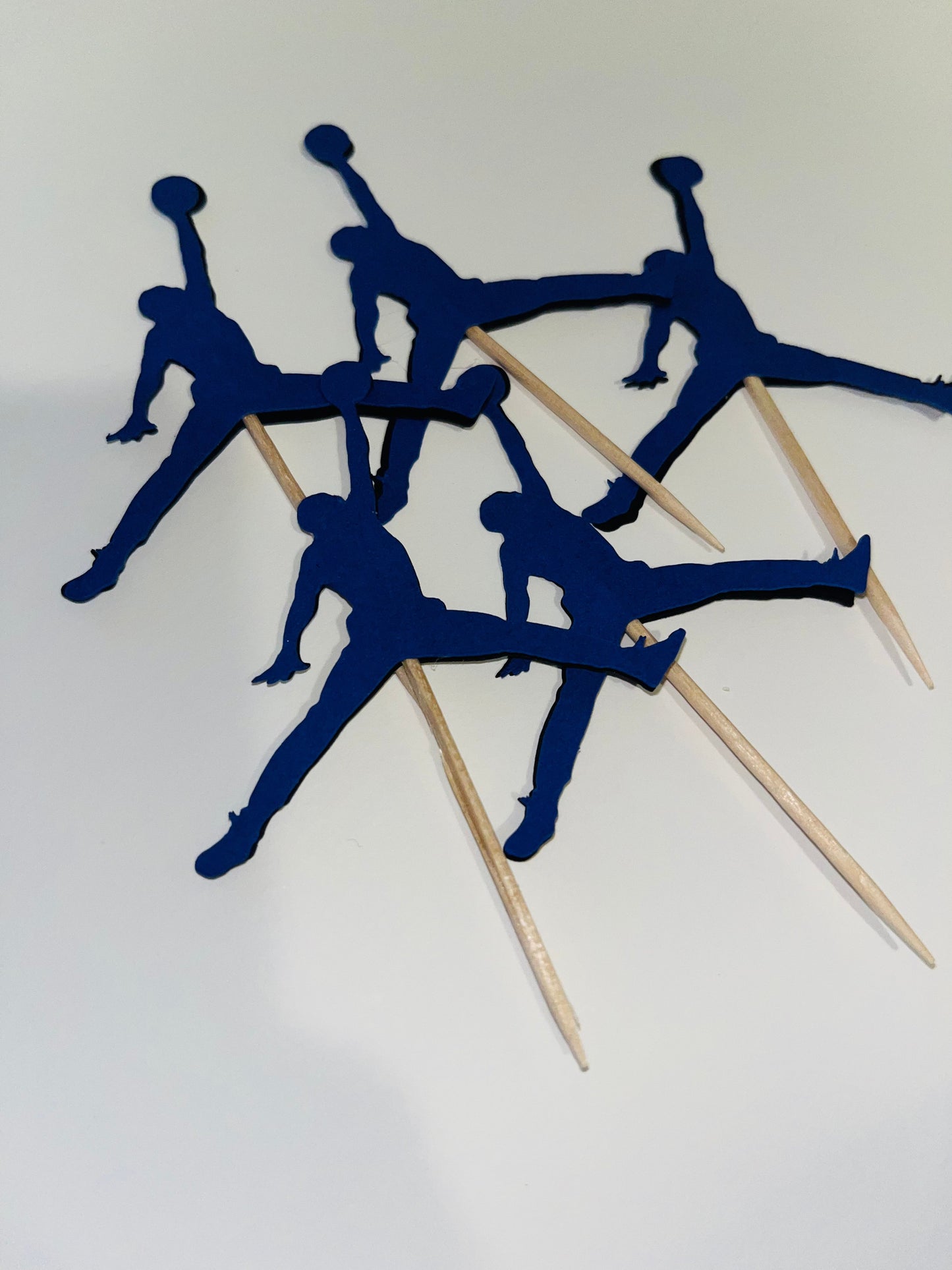 Custom Jordan & Age Cupcake Toppers (12) Party Supplies Personalize It By Belle, LLC