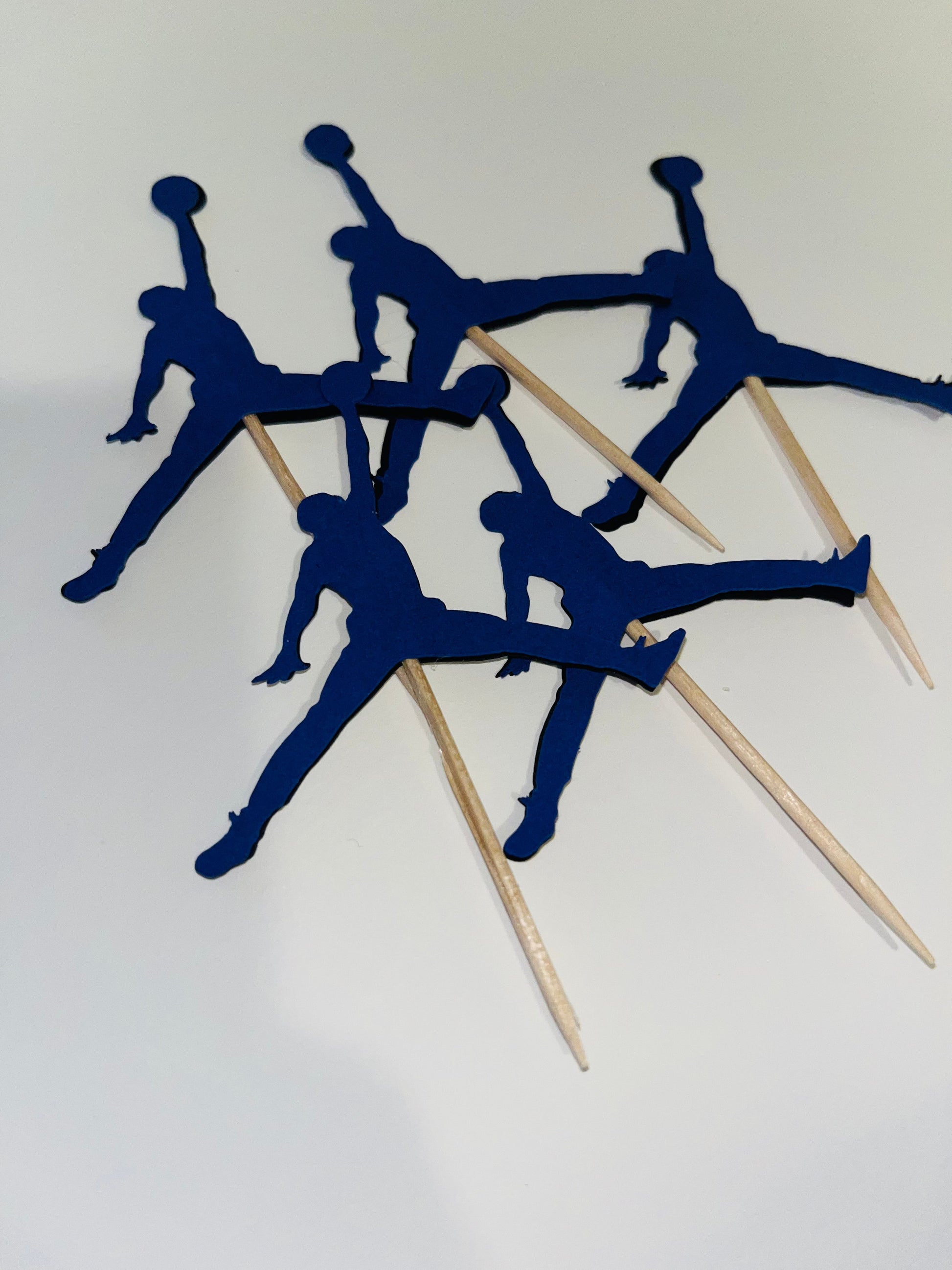 Custom Jordan & Age Cupcake Toppers (12) Party Supplies Personalize It By Belle, LLC