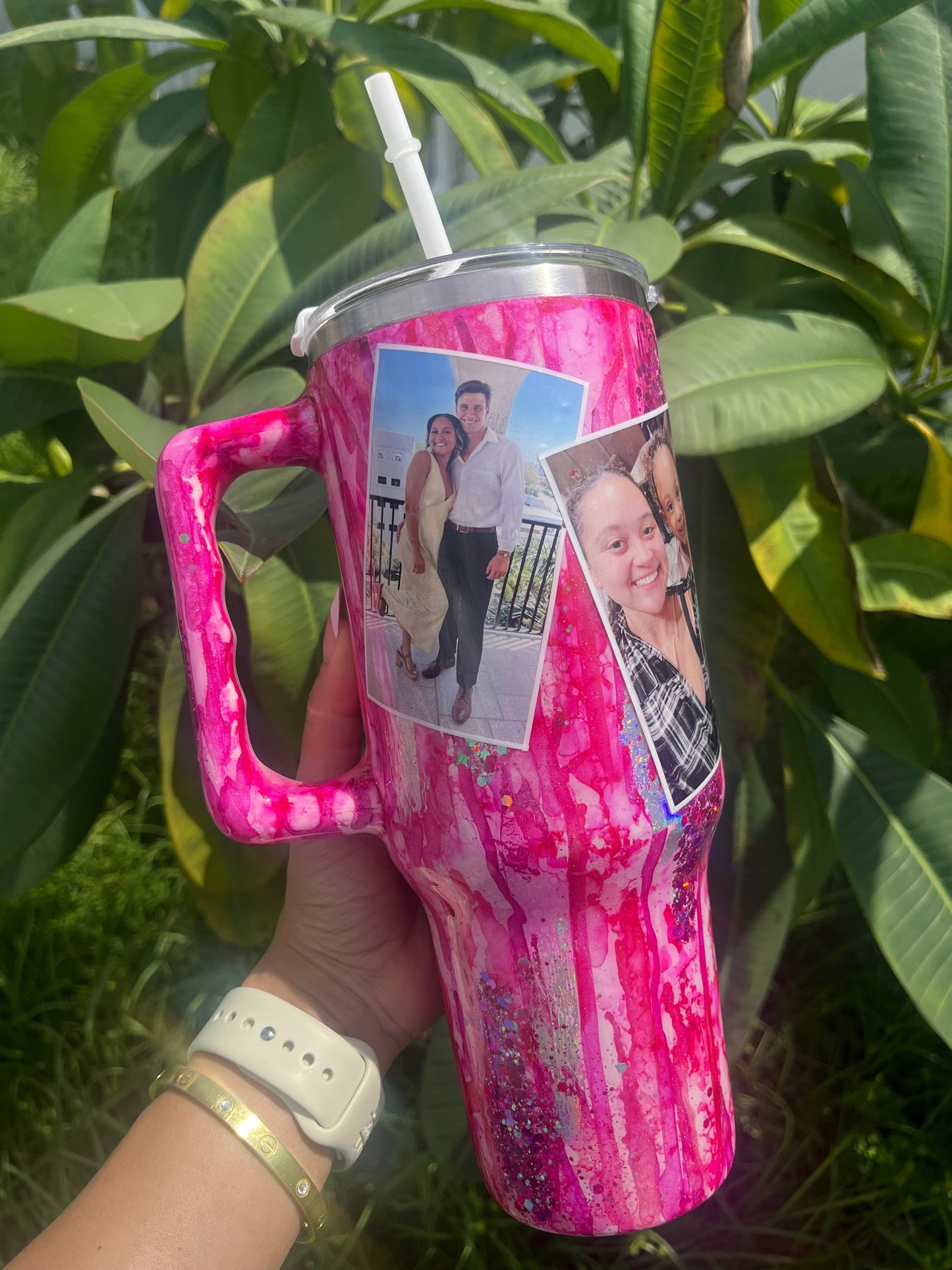 Custom Stanley Style Stainless Pictured Tumbler Personalize It By Bel