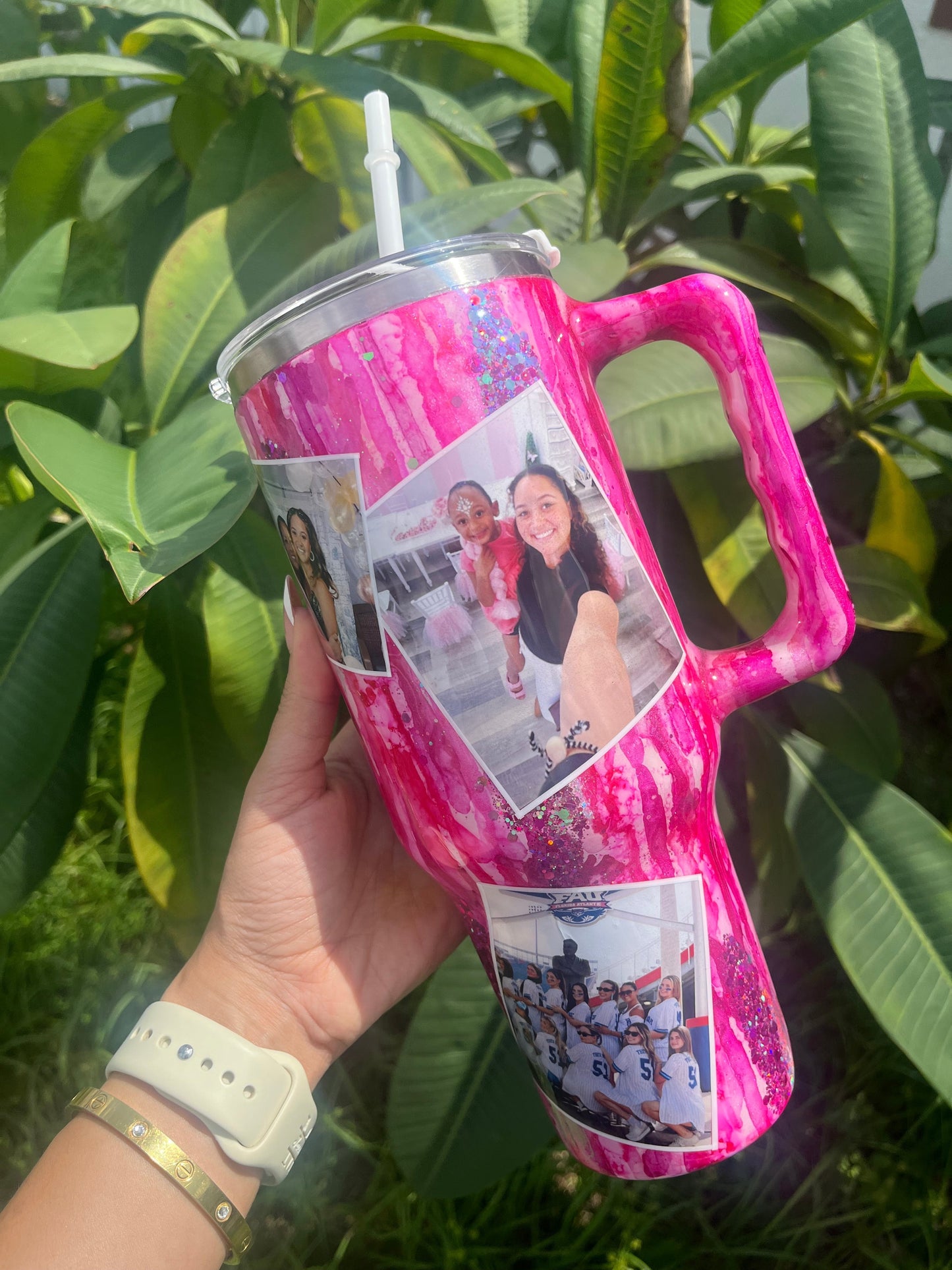 Custom Stanley Style Stainless Pictured Tumbler Personalize It By Bel