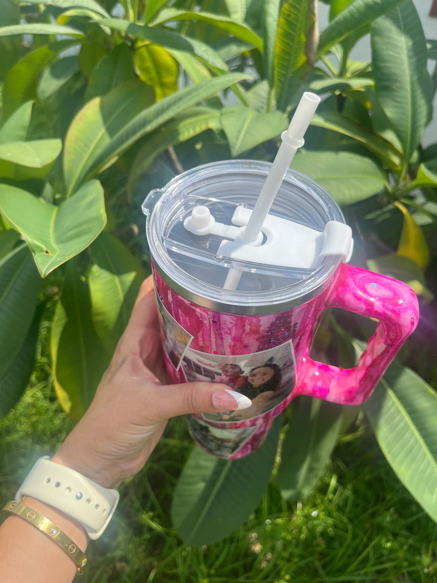 Custom Stanley Style Stainless Pictured Tumbler Personalize It By Bel